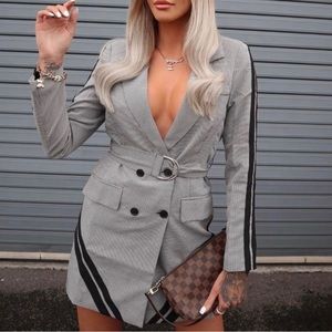 Moves Are Made Blazer - Mini Dress / Combo